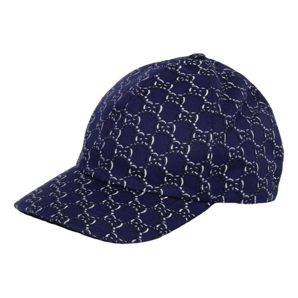 Gucci, blue shadow GG adjustable baseball camp size medium, made in Italy